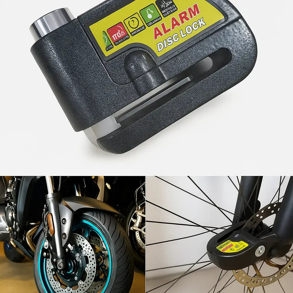 Seguro antirrobo con alarma